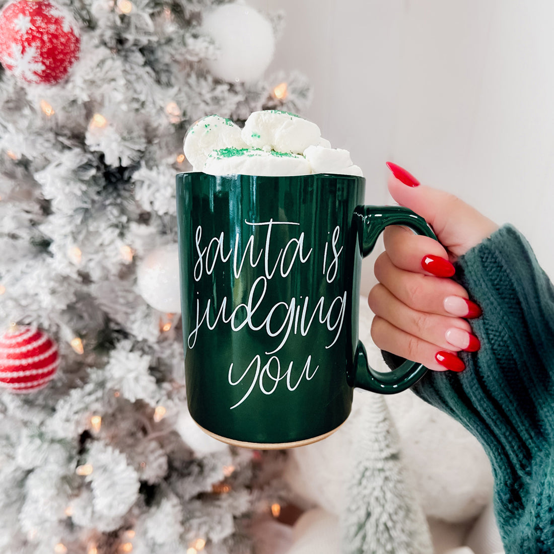 Santa's Judging You by Gia Roma