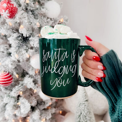 Santa's Judging You by Gia Roma