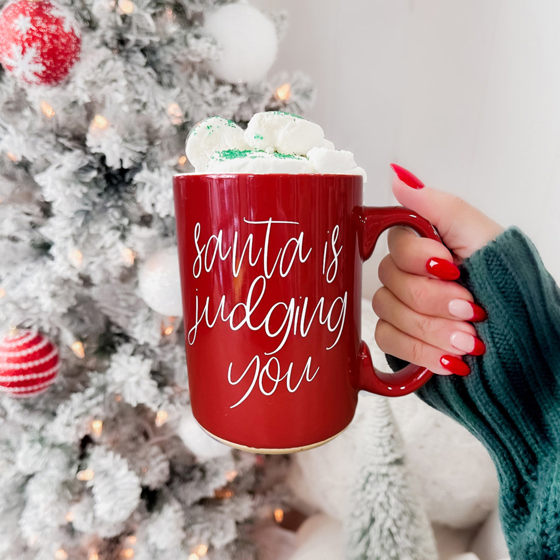 Santa's Judging You by Gia Roma