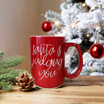 Santa's Judging You by Gia Roma