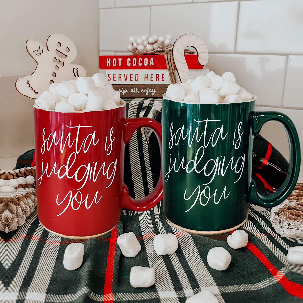 Santa's Judging You by Gia Roma