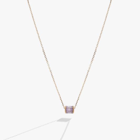 June Birthstone Precious Pendant Necklace