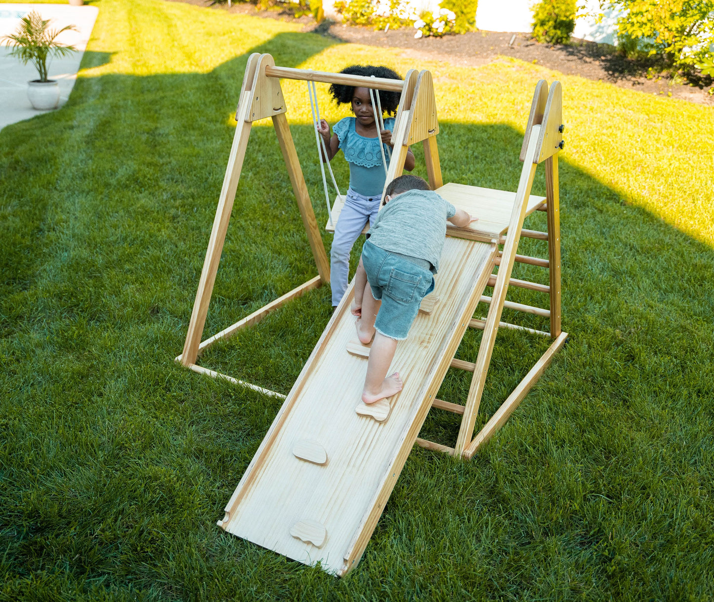 Juniper | Toddler Climber & Swing | Foldable