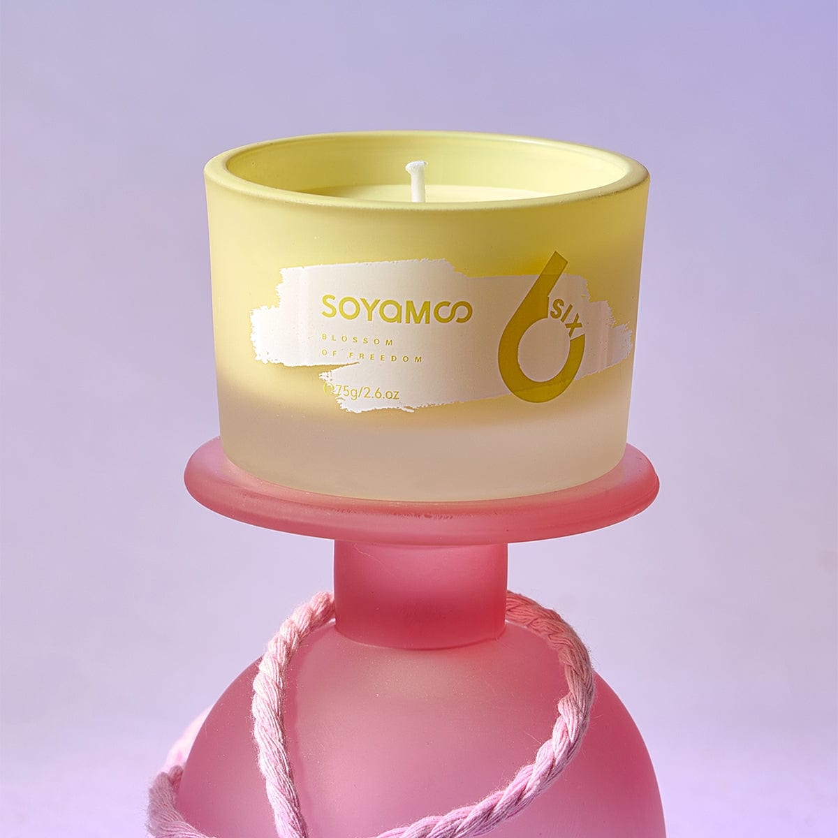 SOYAMOO Golden Osmanthus Lucky Number Scented Candle