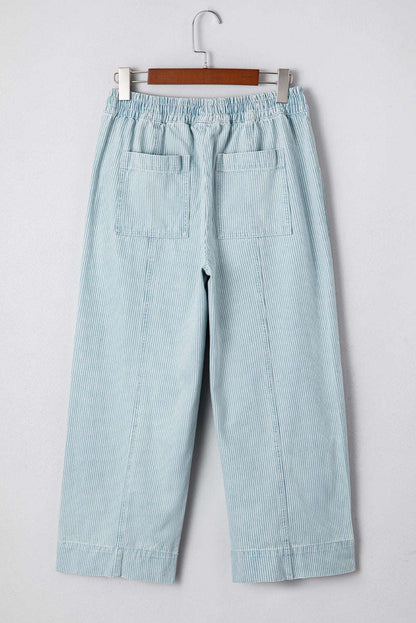 Threaded Pear Scarlett Rise Drawstring Waist Jeans