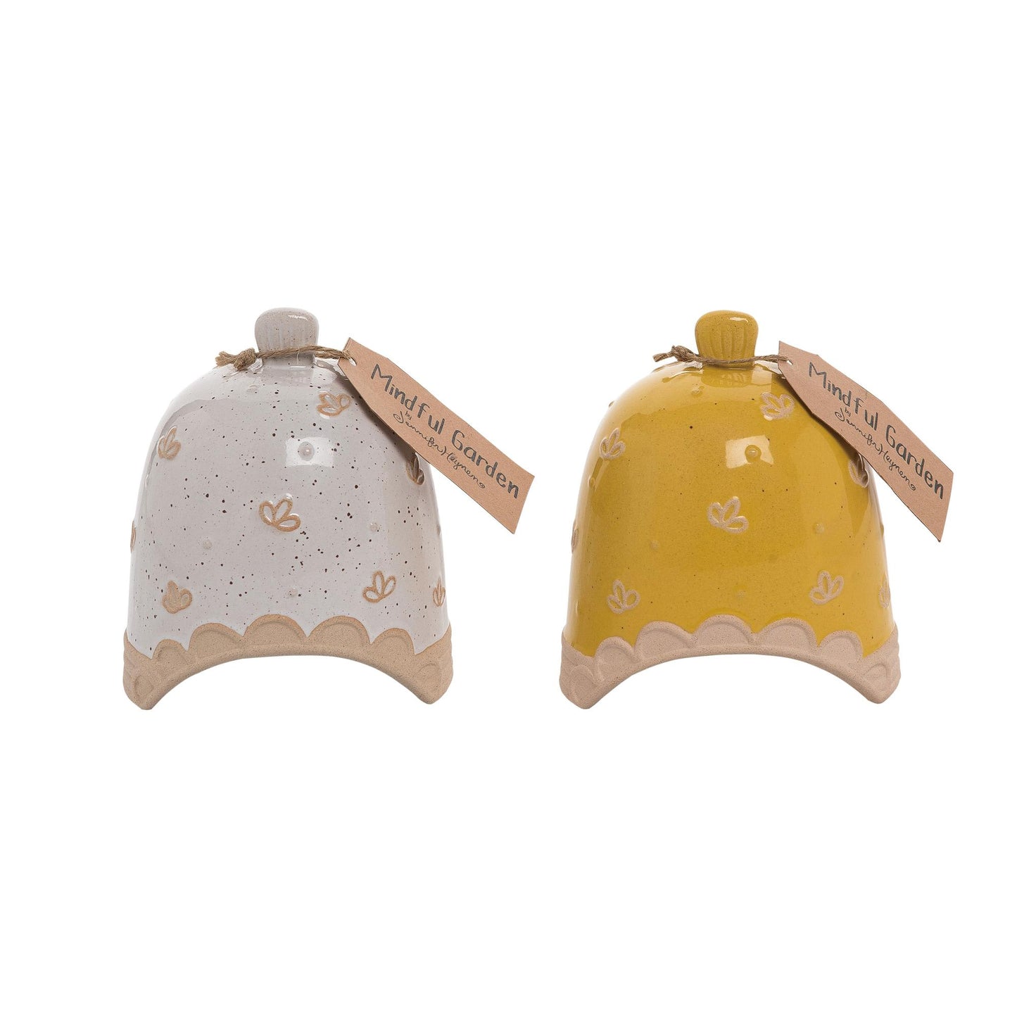 Small Terracotta Toad House Set of 2 Spring Home Decorations for Garden and Patio