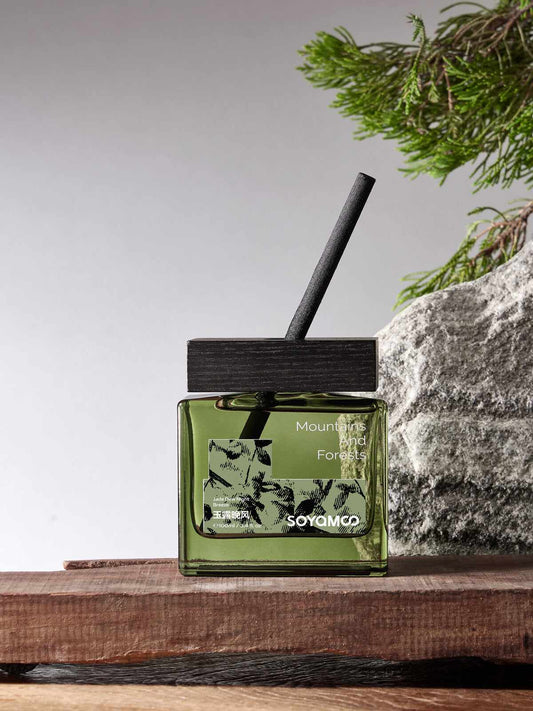 SOYAMOO Jade Dew Evening Breeze Forest Square Reed Diffuser – 100ml