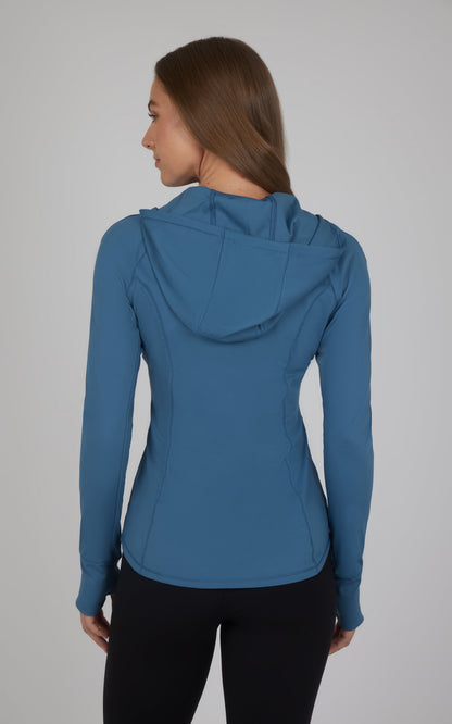 Slim Full Zip Hooded Jacket