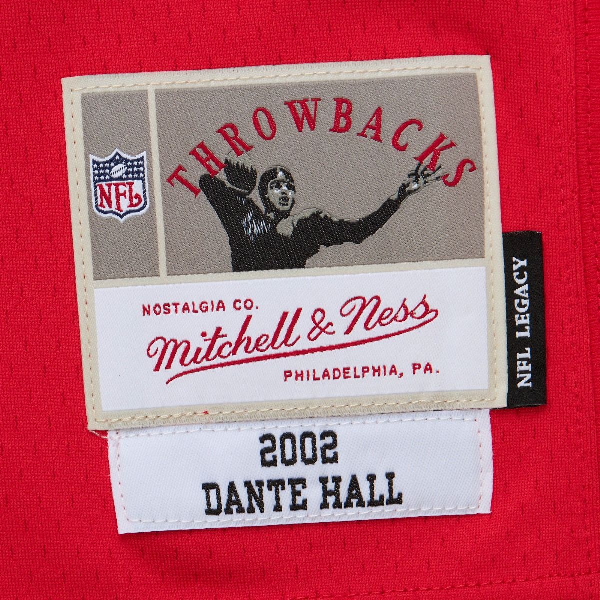 Men's Mitchell & Ness NFL Dark Jersey Chiefs 2002 Dante Hall