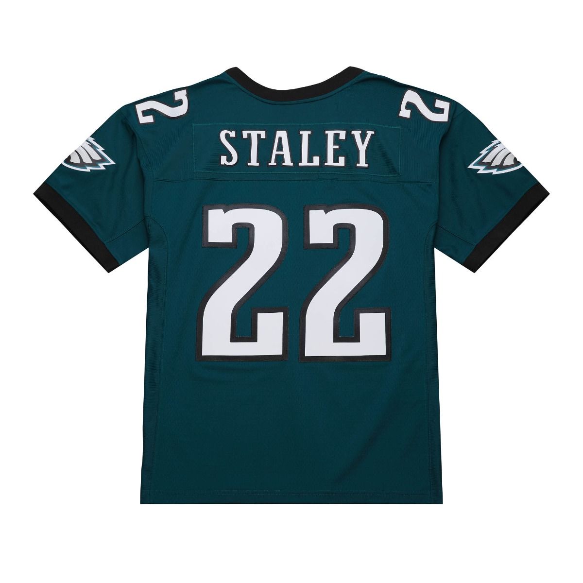 Mitchell & Ness Men's NFL Dark Jersey Eagles 2002 Duce Staley