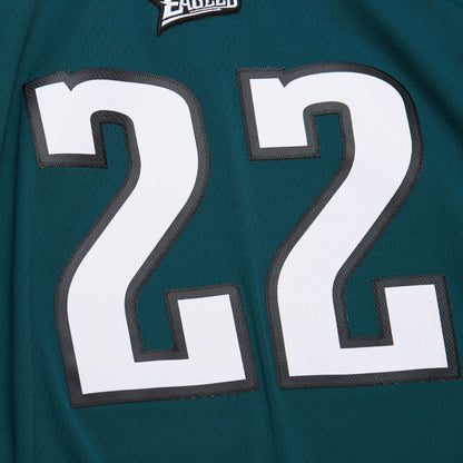 Mitchell & Ness Men's NFL Dark Jersey Eagles 2002 Duce Staley
