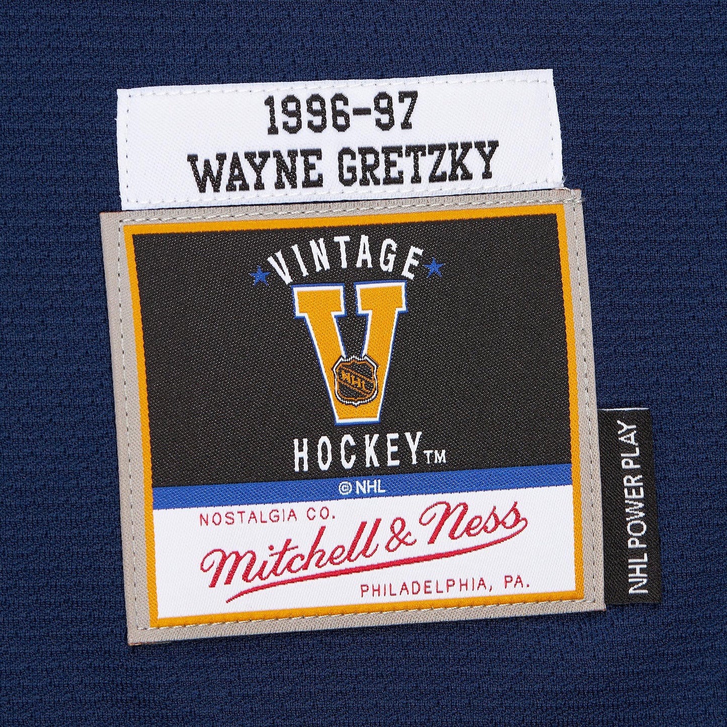 Men's Mitchell & Ness Nhl Alternate Jersey Rangers 1996 Wayne Gretzky
