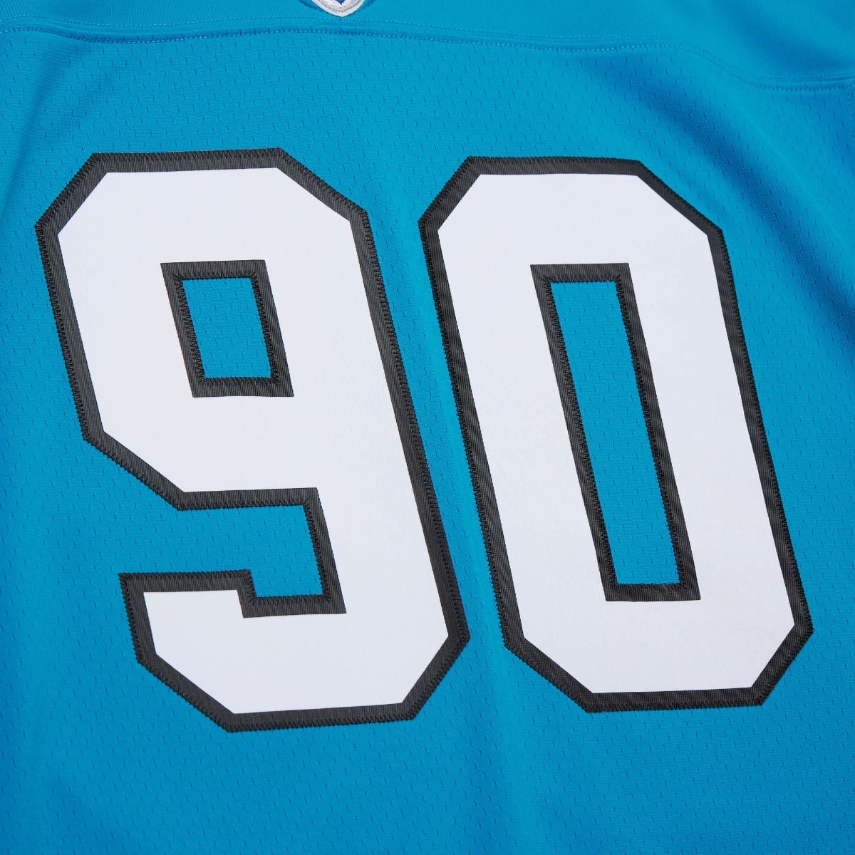 Men's Mitchell & Ness NFL Alternate Blue Jersey Panthers 2003 Julius Peppers