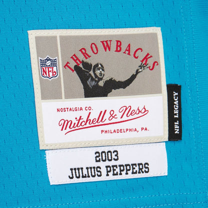 Mitchell & Ness Men's NFL Alternate Blue Jersey Panthers 2003 Julius Peppers Jerseys