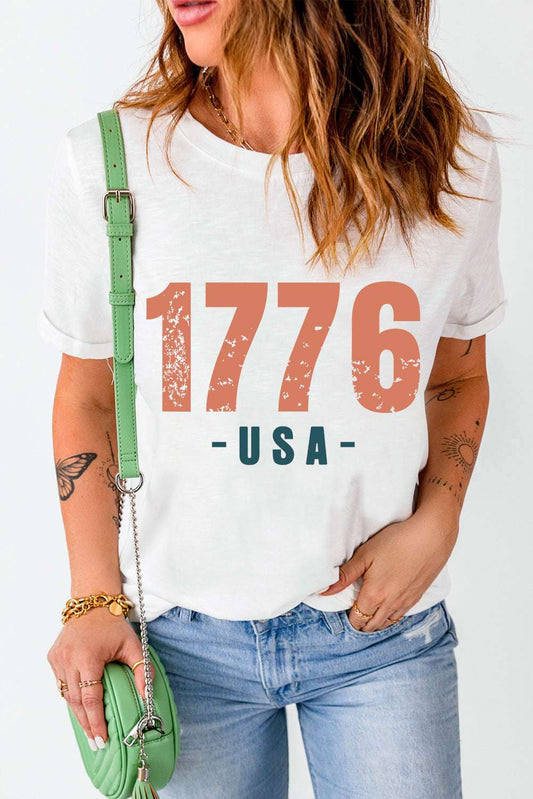 Threaded Pear 1776 USA Vintage Graphic Tee