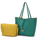 Teal Yellow