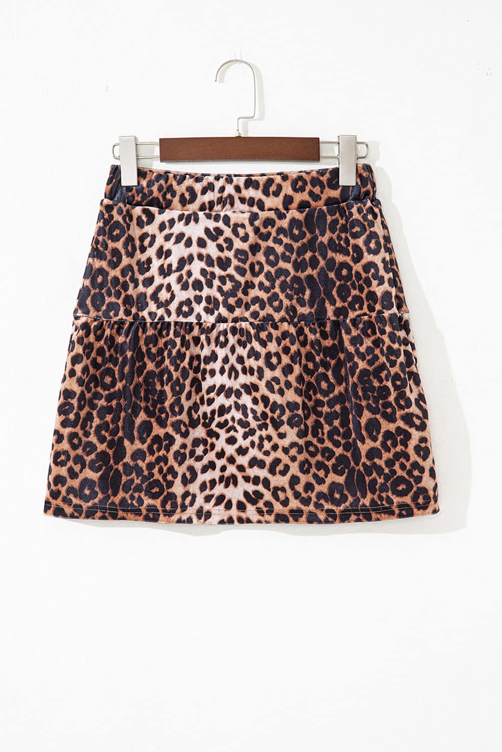 Giohana Patchwork Hot Mini Skirt - Brown / L - 12/14