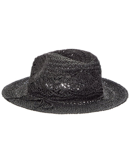 Bruno Magli Crochet Raffia Rancher Hat