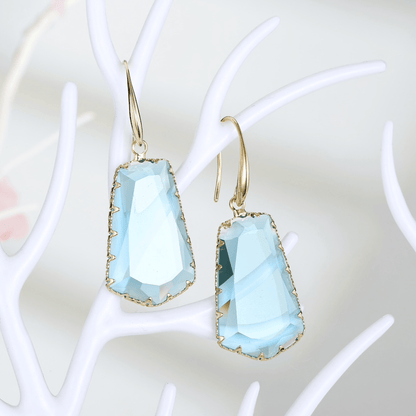 Aqua Blue / Gold-