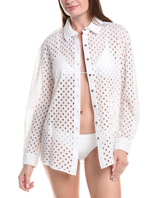 WHELT WHITE EYELET-