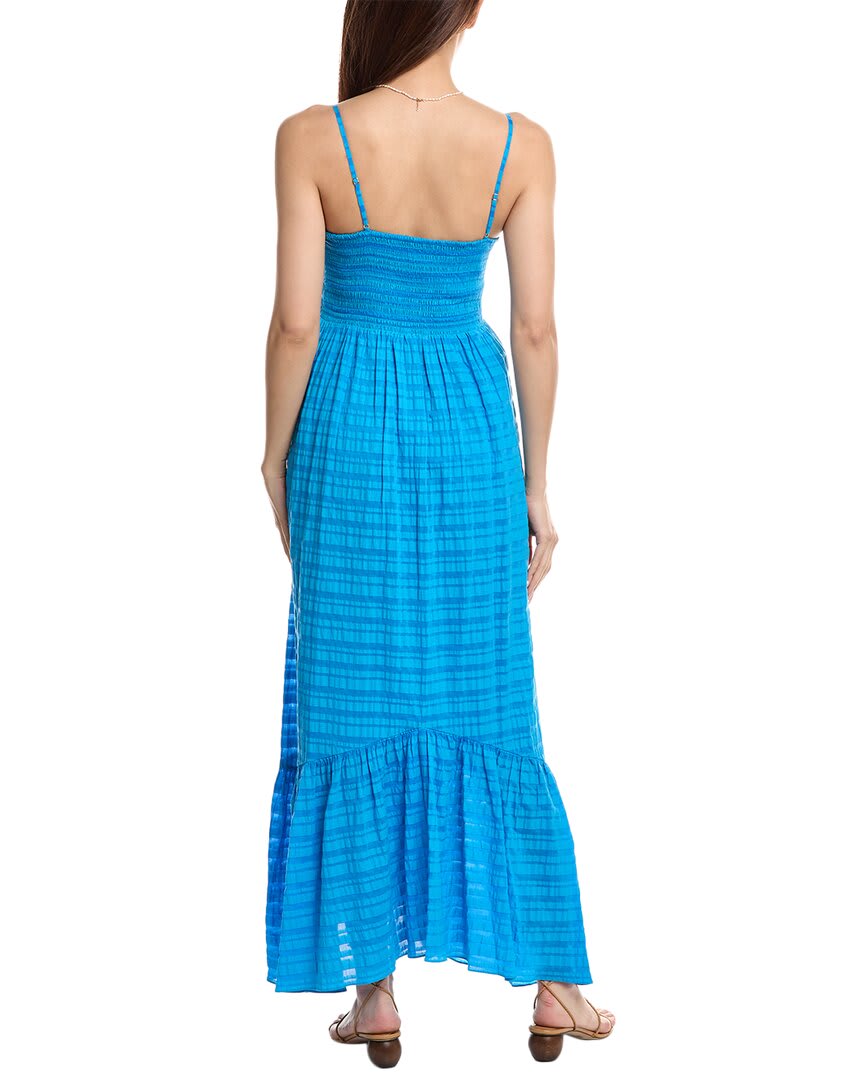 LAGUNA BLUE TEXTURED COTTON-