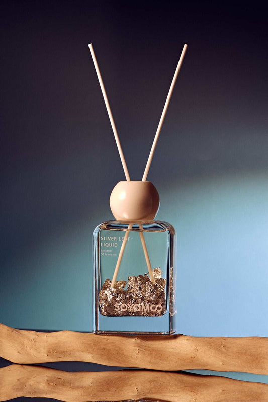 SOYAMOO Valley Wind Chime Silver Leaf Reed Diffuser Oil – 150ml