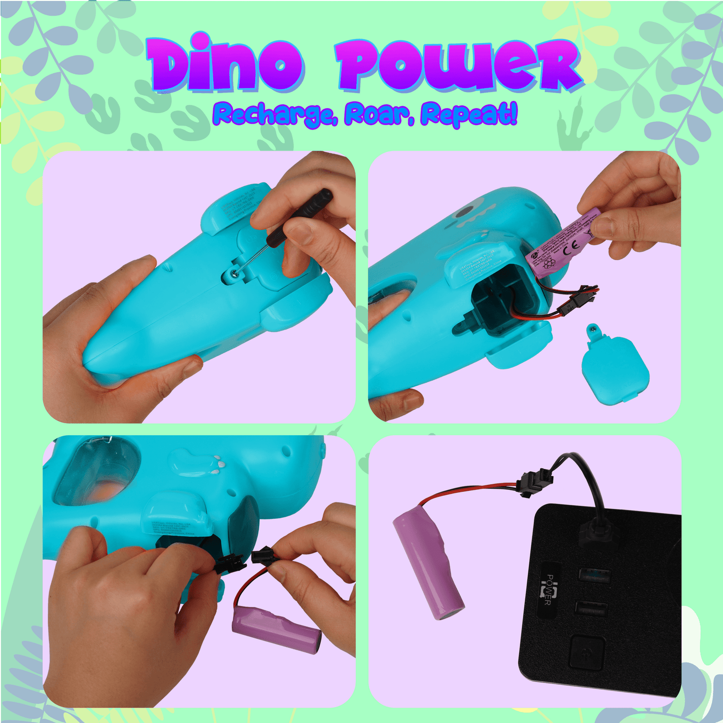 Blue and pink water blaster-