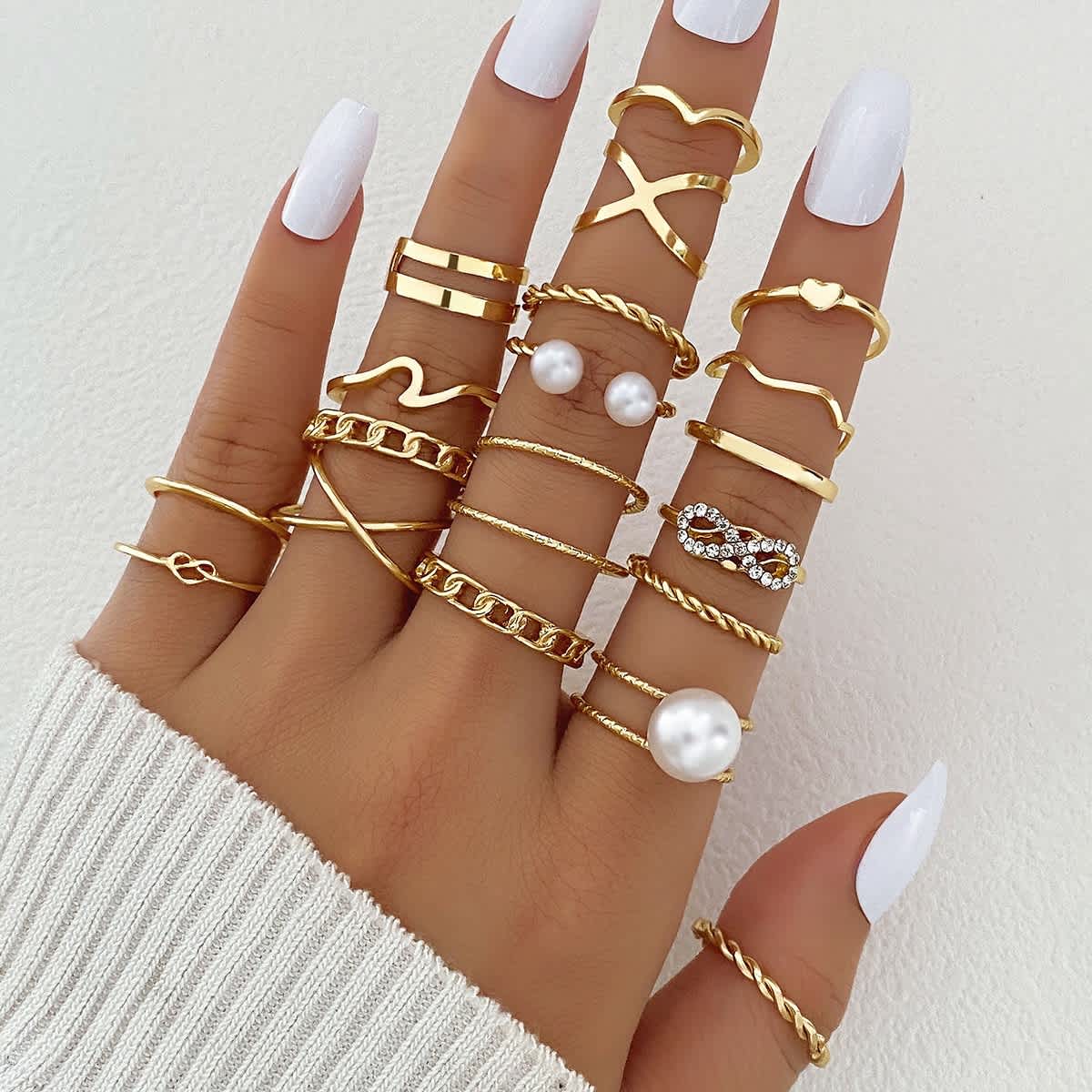 Stackable Ring Set for Women Multiple Styles – Zulily