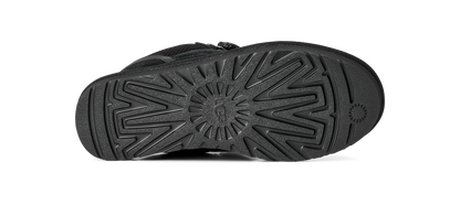 UGG Lowmel Womens Sneakers (1144032) — Black Suede Low-Top