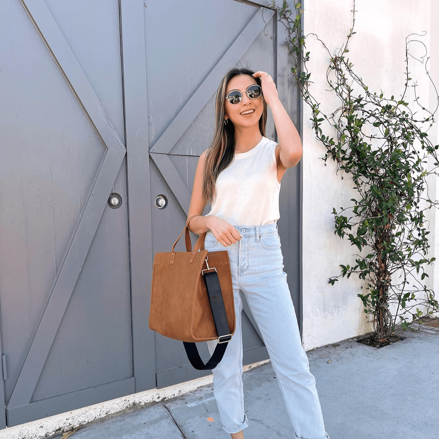 Threaded Pear Campbell Tote | Choose Your Strap