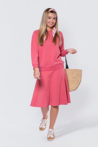 Karla Skirt 26" (Coral)