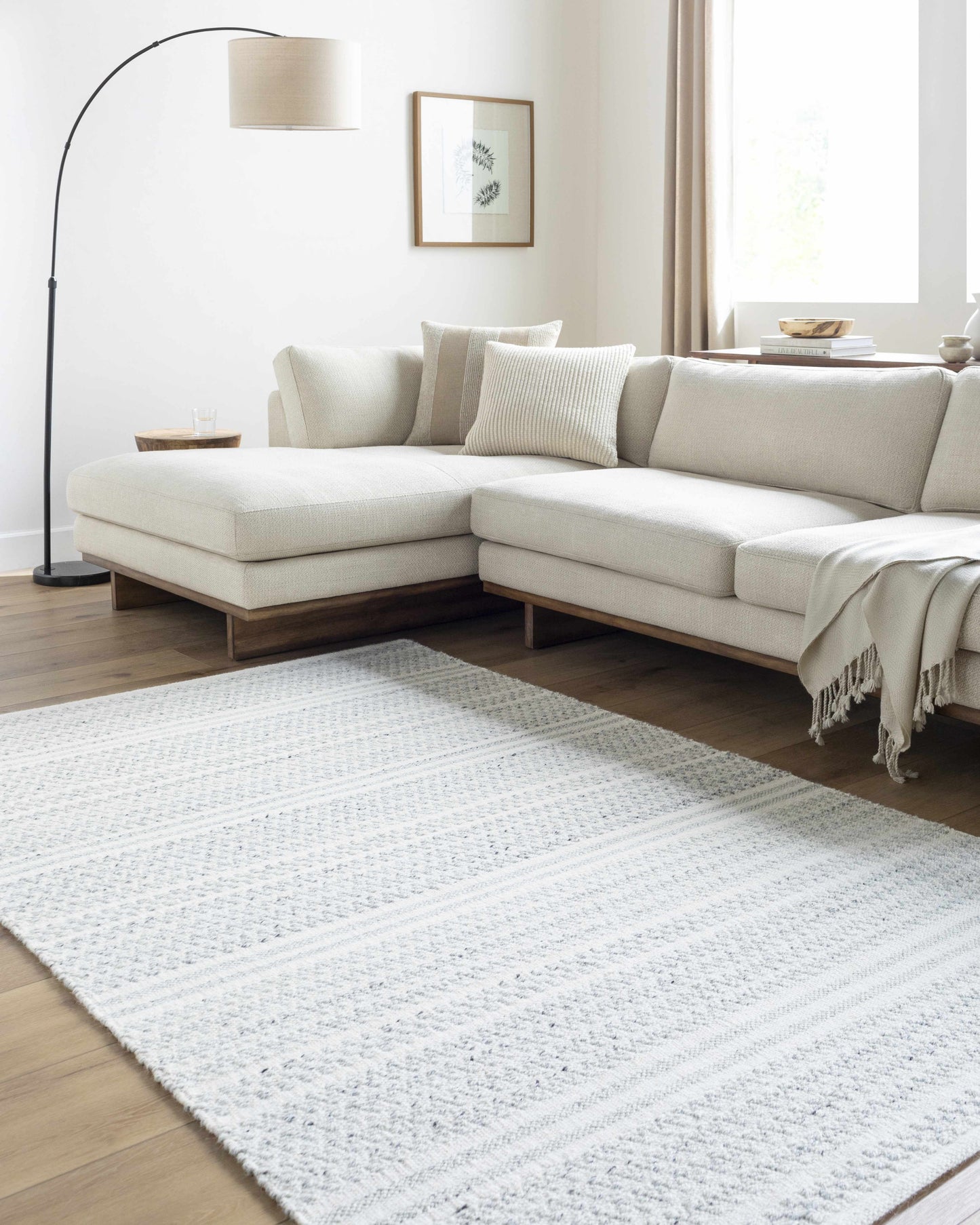 Kendi Cream Area Rug