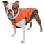 Orange, Charcoal Grey, Light Grey
