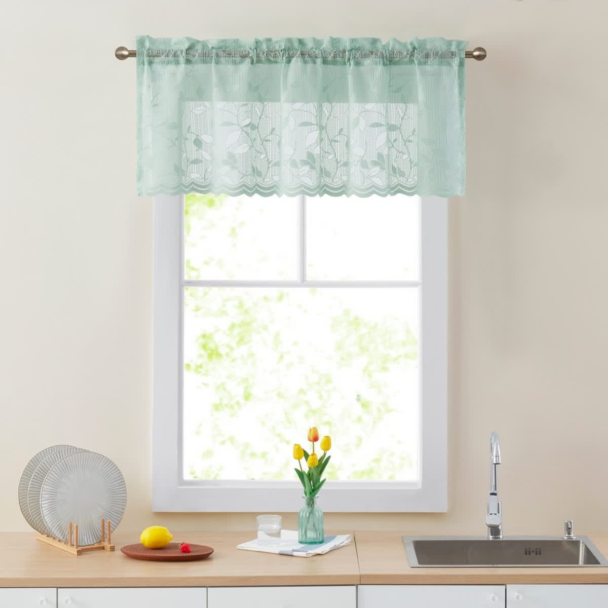 Seafoam green-