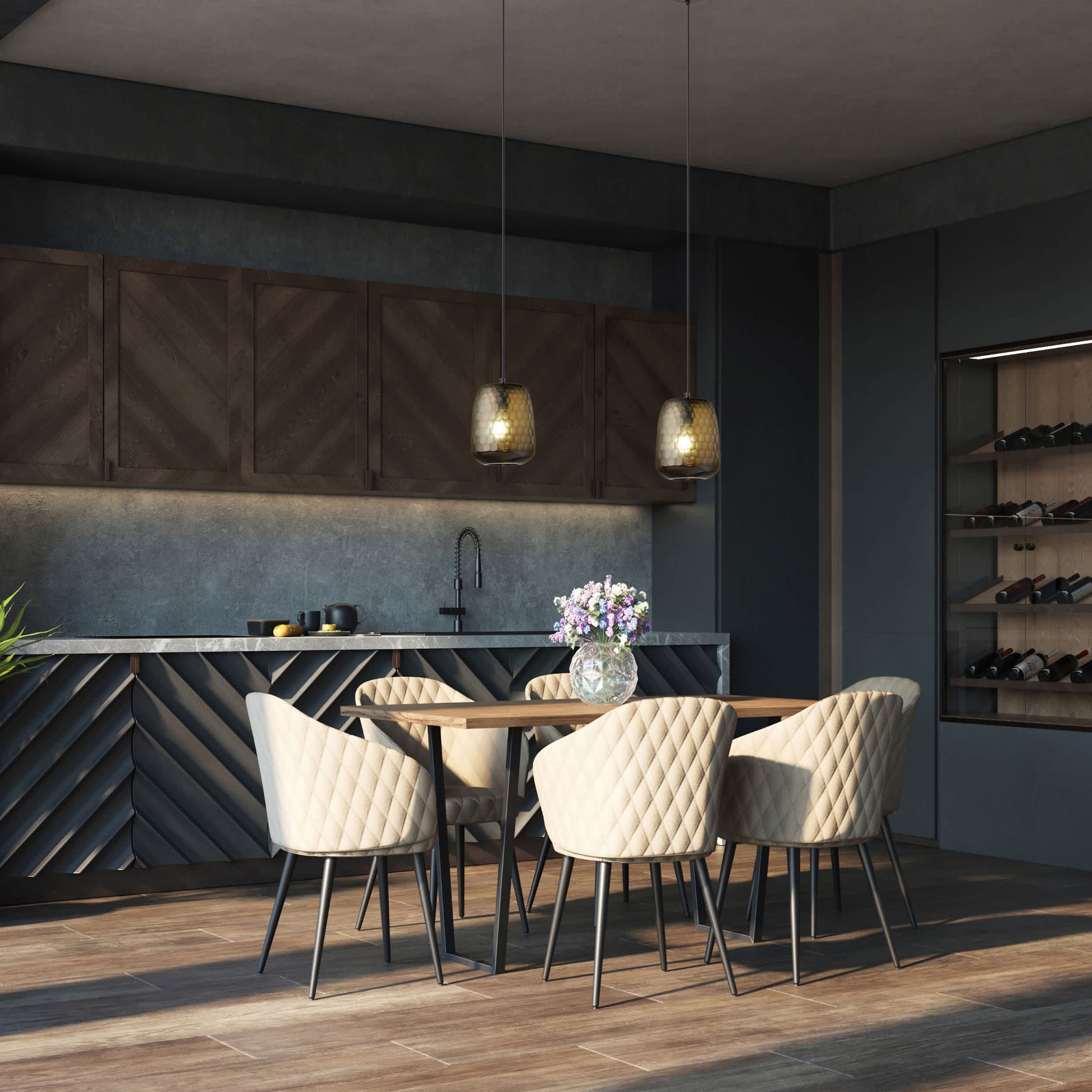 Brown/Black-