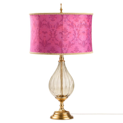 Fuchsia/Subtle Green/Gold-