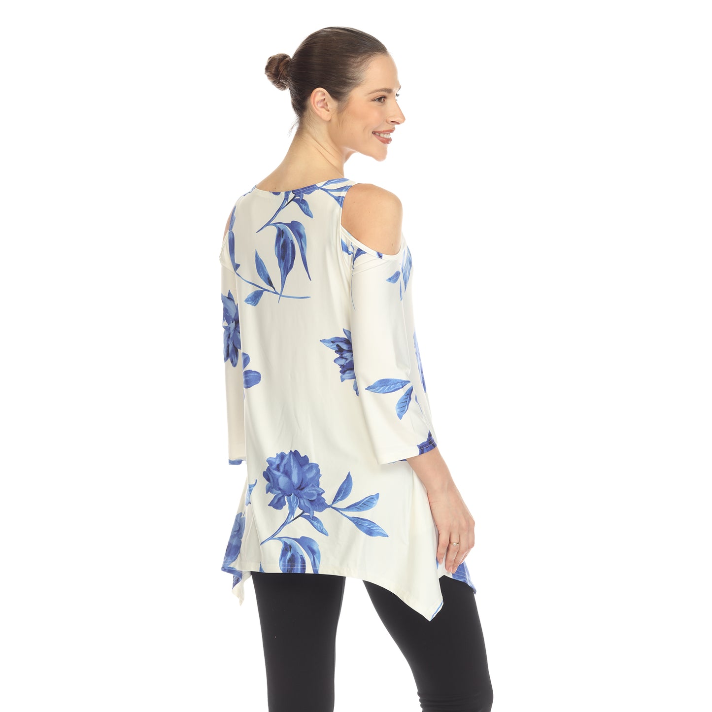 White Blue-