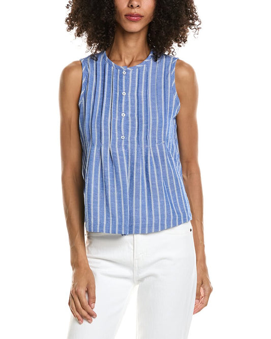 DENIM/WHITE STRIPE-WP717-1Q-