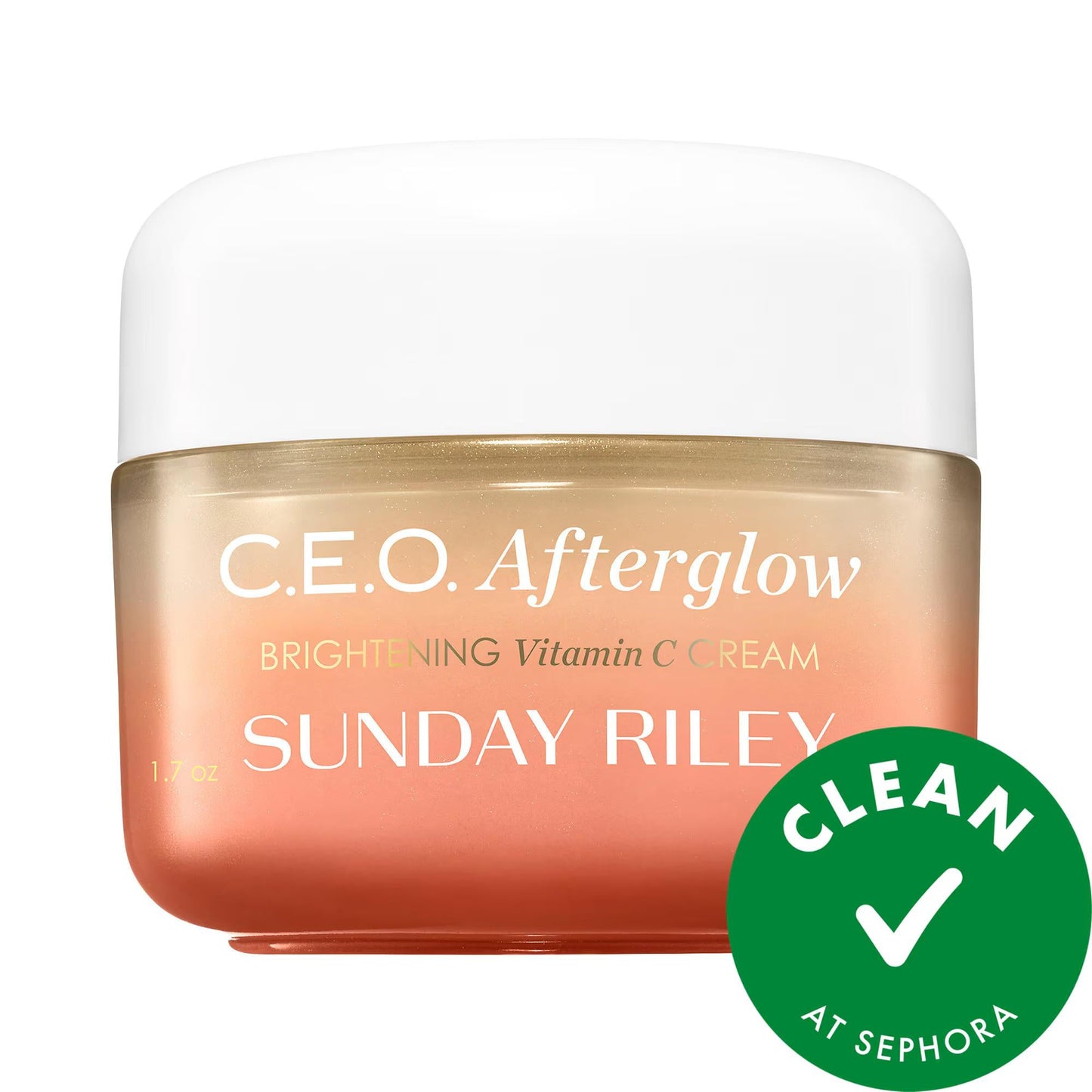 C.E.O. Vitamin C Moisturizer - Brightening & Anti-Aging Hydrating Facial Cream, Clean Skincare for Sensitive Skin