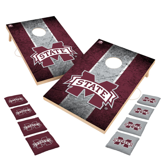 Mississippi State Bulldogs 2x3 Solid Wood Cornhole Game