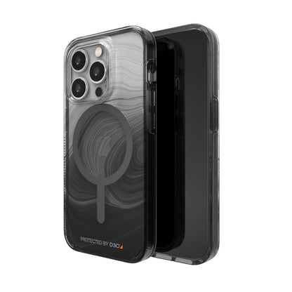 Gear4 Zagg Milan Snap Case Apple Iphone 14 Pro, D30 Drop Protection up to (13ft│4m), Wireless Charging Compatible, Reinforced Top, Bottom & Edges - Black
