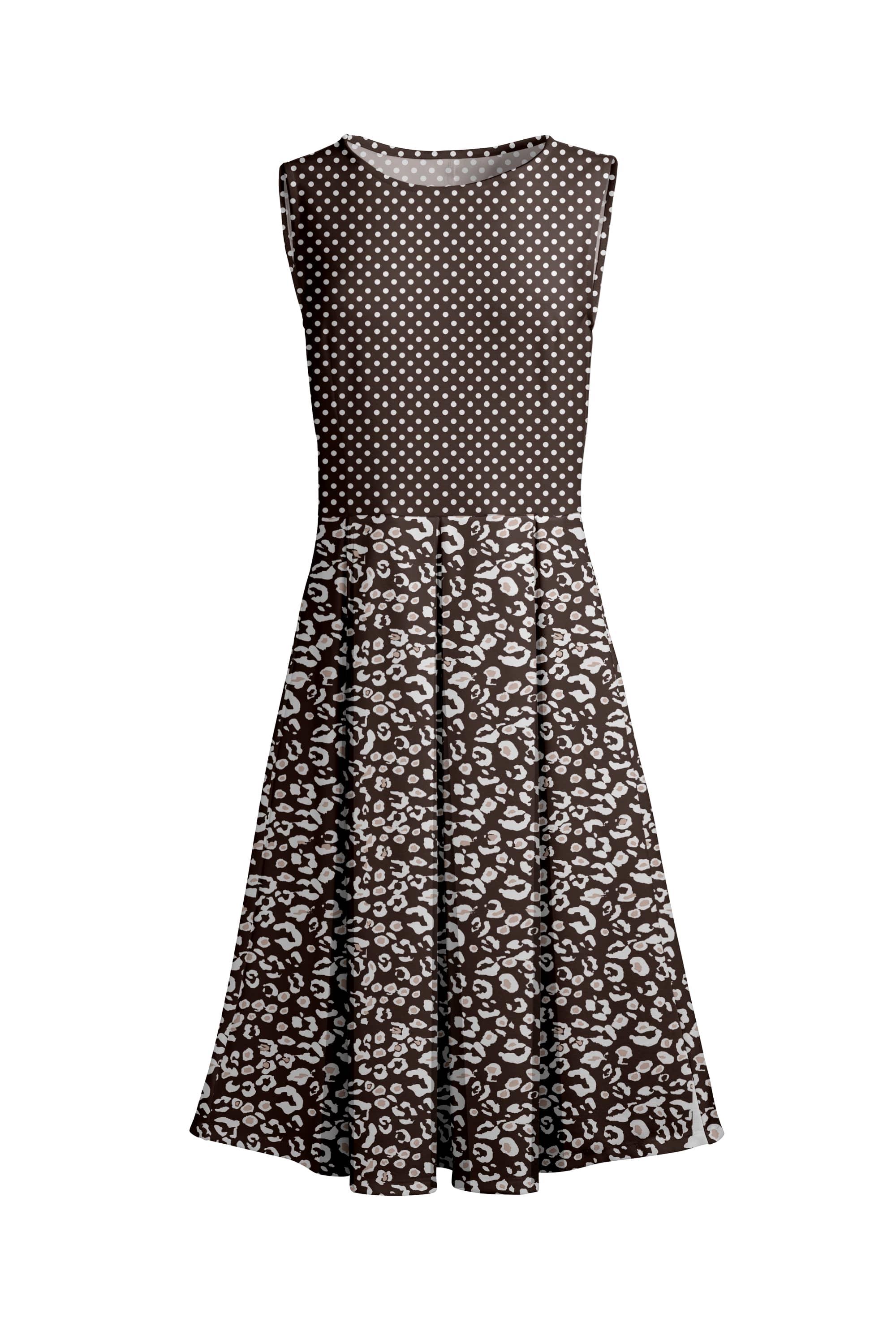 Lily by Firmiana Women’s Sleeveless V-Neck Handkerchief Hem Maxi Dress Women’s Apparel Navy White Floral Print