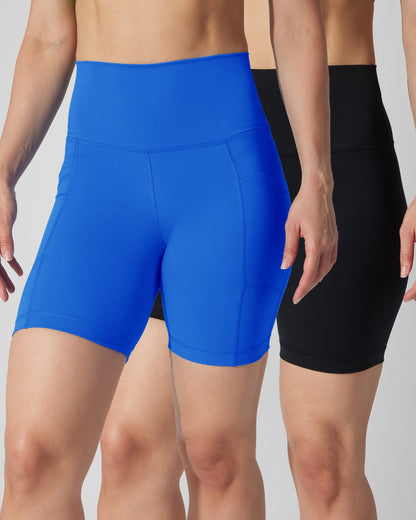 2 PK Wonderlink 7" Side Pocket Short and Everyday Classic Short