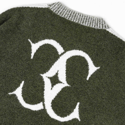 Commons Pullover Knit Forrest Green