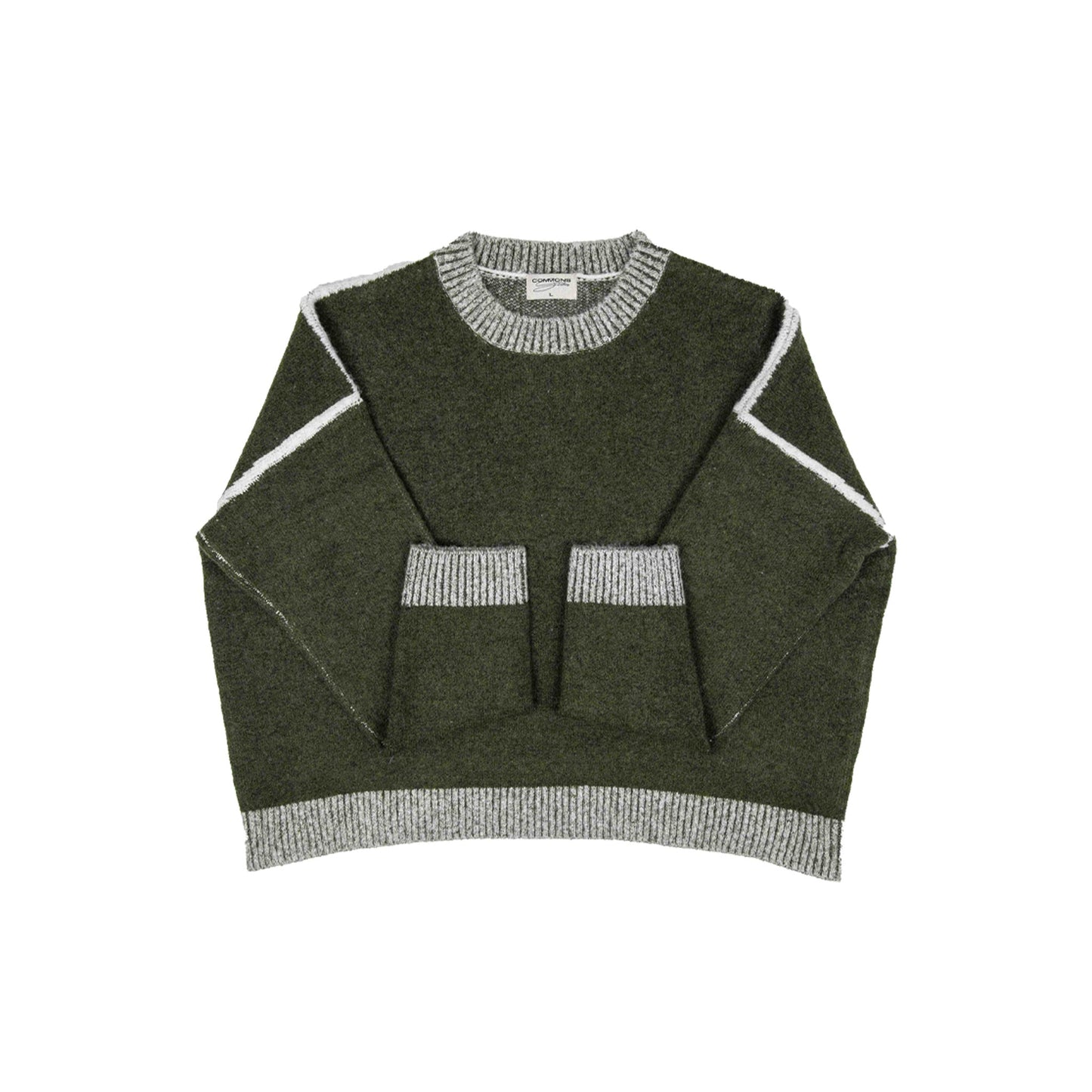 Commons Pullover Knit Forrest Green
