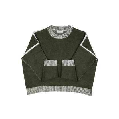 Commons Pullover Knit Forrest Green