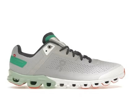 On Cloudflow 3 Men's Running Shoes — Glacier/Creek Mesh Low-Top