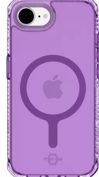 Itskins Hybrid R // Vapor w/ Magsafe Iphone 16e Light Purple