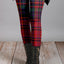 Red and Navy Plaid