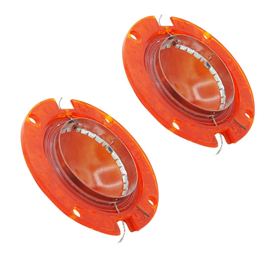 5 Core 2" Replacement Phenolic Tweeter Diaphragm Voice Coil High Pitch Horn - Orange